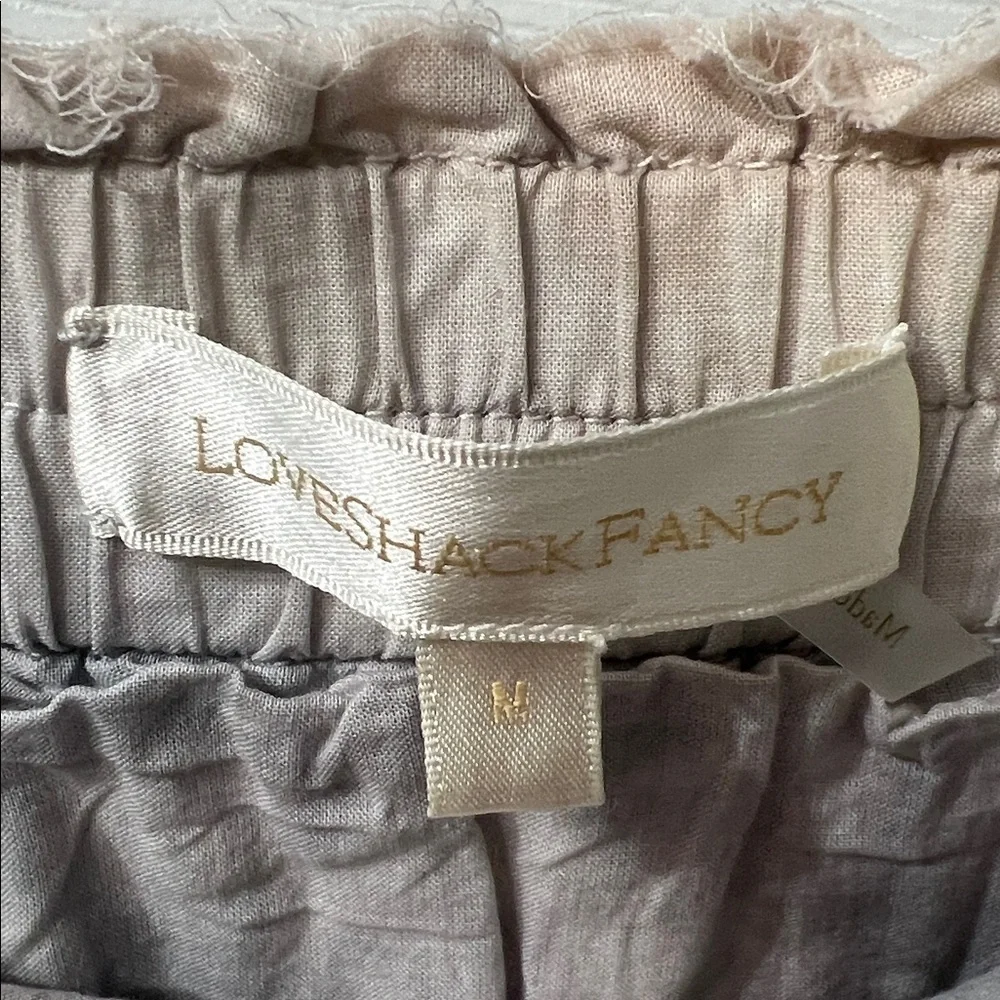 LoveShackFancy Heritage Lace Tiered Mini Skirt – Cottagecore Boho Size Medium - Picture 2 of 4